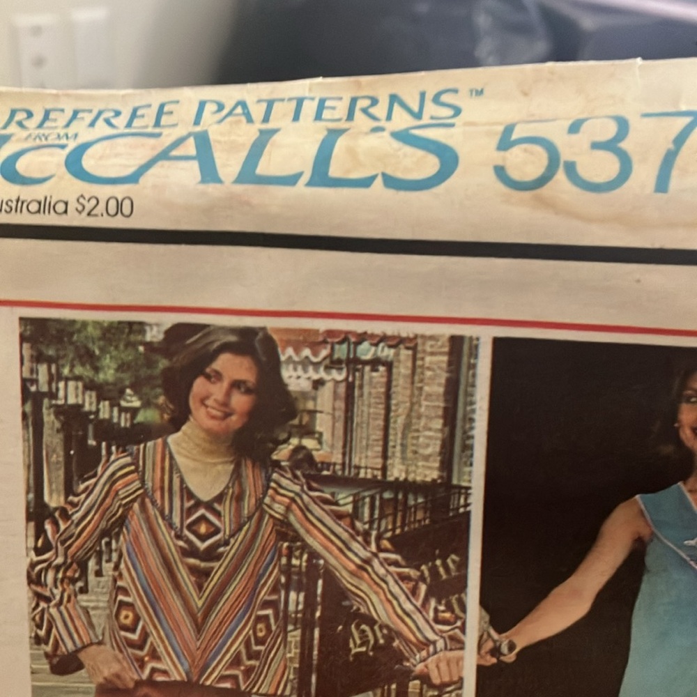 FINAL MARKDOWN Mccalls vintage pattern - Picture 2 of 3
